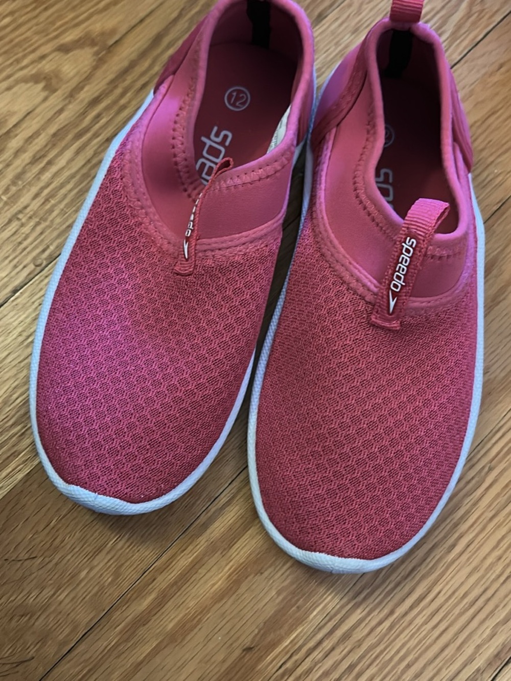 Speedo Pink Slip-On Kids Water Shoes
